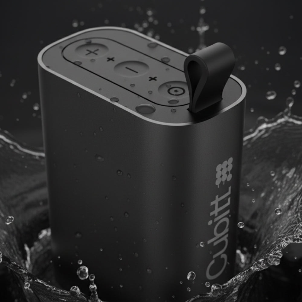 Cubitt Power Mini Speaker #color_obsidian black