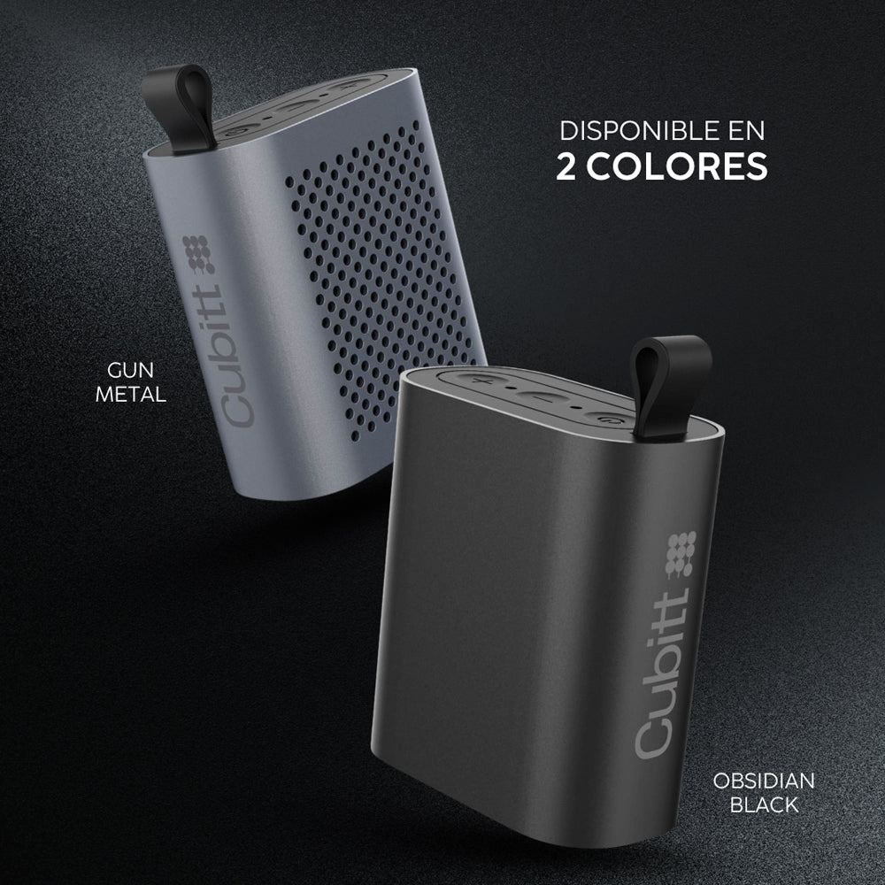 Cubitt Power Mini Speaker #color_gun metal