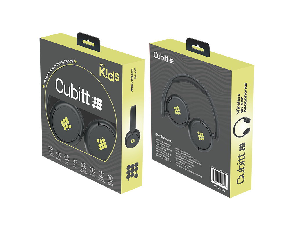 Audifonos Cubitt Headphones Jr. #color_obsidian black