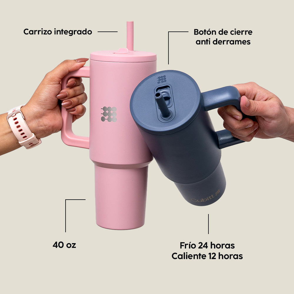 Termo Cubitt Tumbler #color_dusty pink