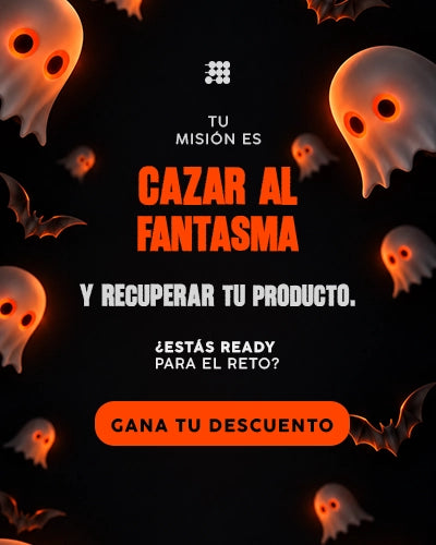 Tu misión: cazar al fantasma y recuperar tu producto. Gana tu descuento.