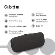Bocina Cubitt Power Pro #color_obsidian black