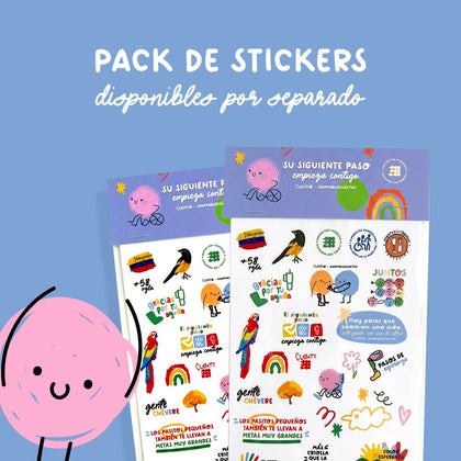 Pack de Stickers con propósito