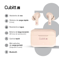 Audífonos Cubitt Wireless Earbuds Gen2 #color_light pink