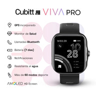 Reloj Cubitt VIVA Pro #color_obsidian black